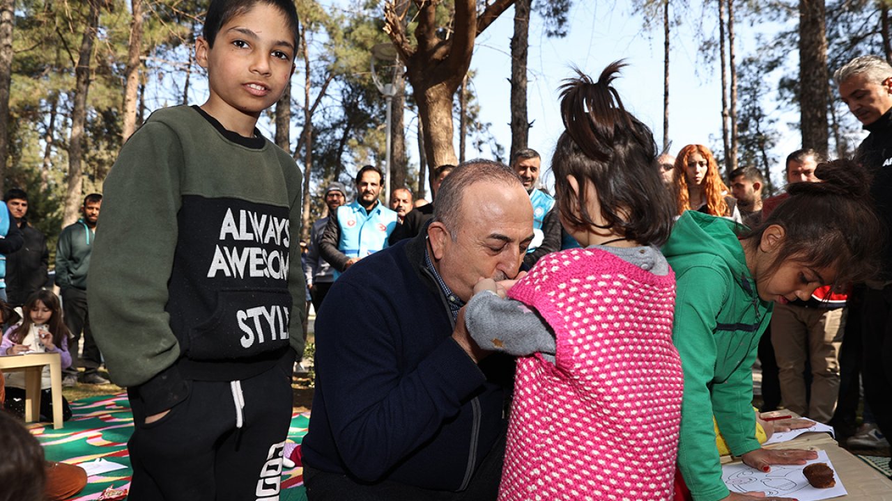 Dışişleri Bakanı Çavuşoğlu, Kahramanmaraş'ı ziyaret etti!