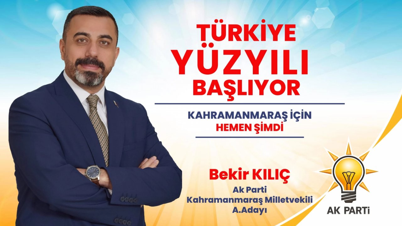 Bekir Kılıç aday adaylığını açıkladı!