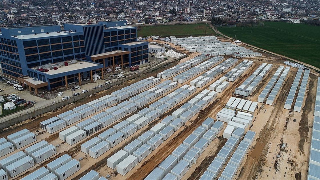 Pazarcık'ta depremzedeler konteyner kente yerleştirilmeye başlandı!