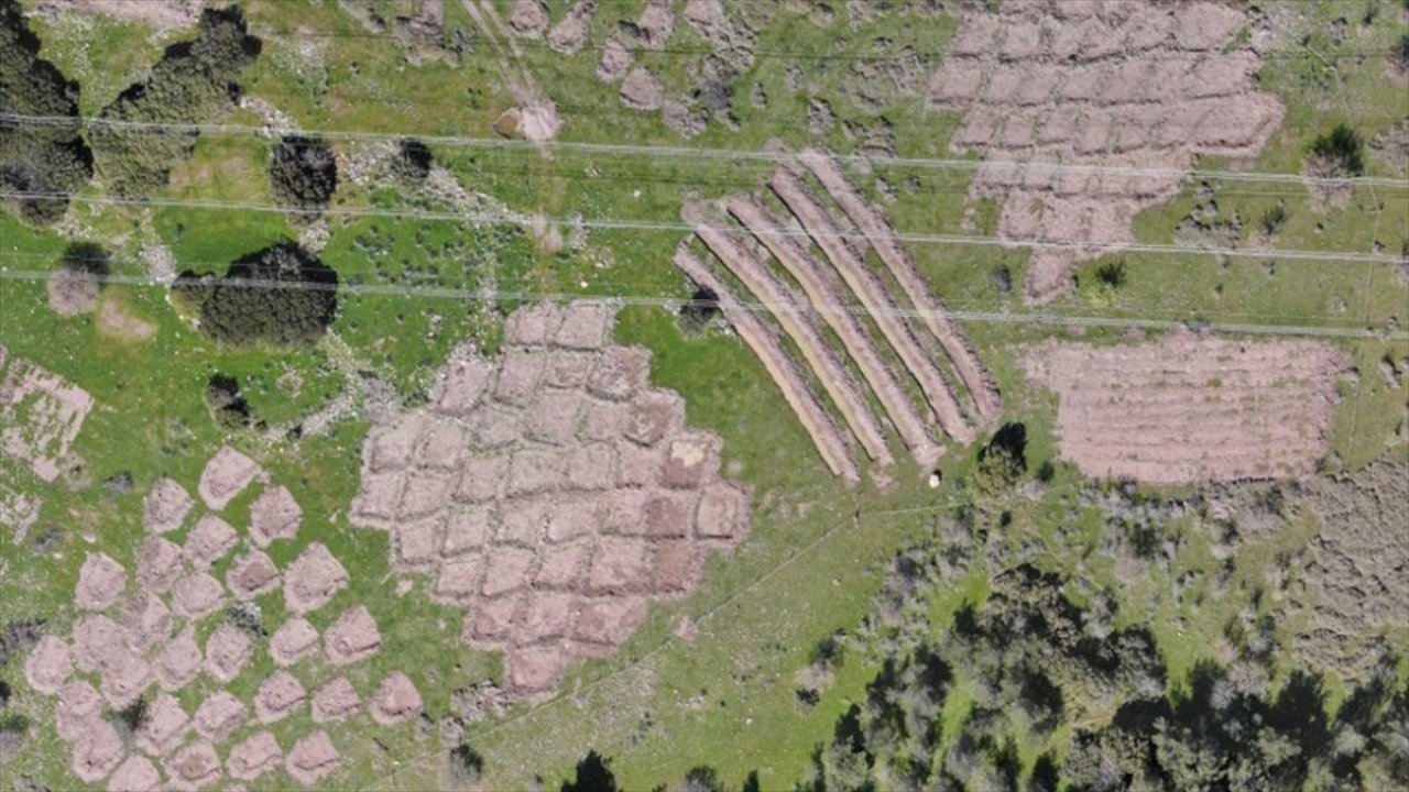 İzmir'de kuraklığa karşı "baklava" ve "hilal" set yöntemleri deneniyor