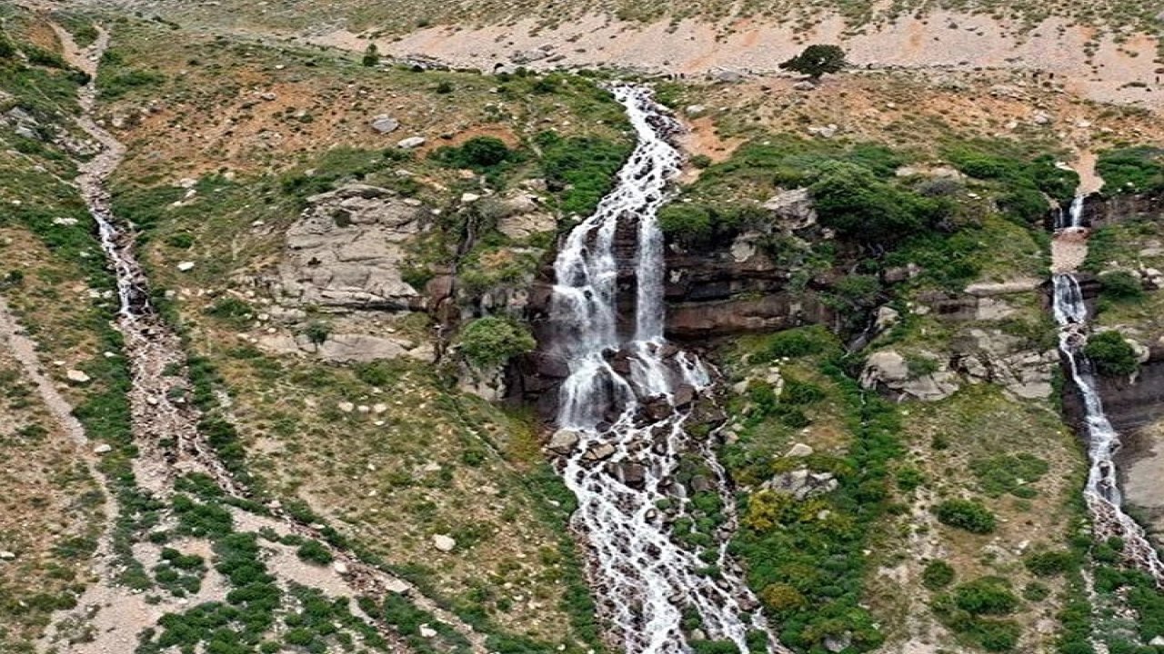 Kahramanmaraş'ta depremler sonrası şelalenin suyu kurudu!