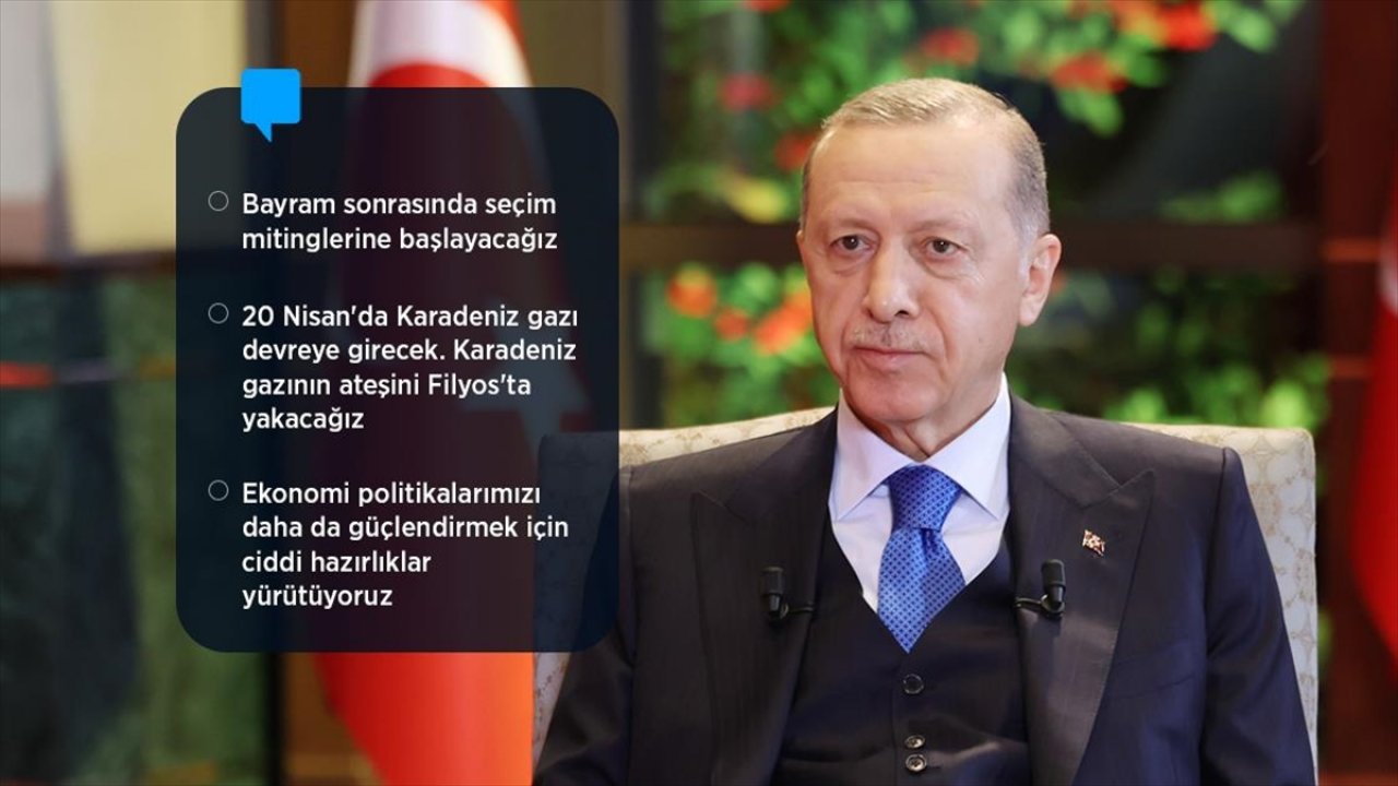 Cumhurbaşkanı Erdoğan: "Deprem bölgelerindeki köy evlerinin bir kısmını bayrama yetiştirmenin gayreti içerisindeyiz"