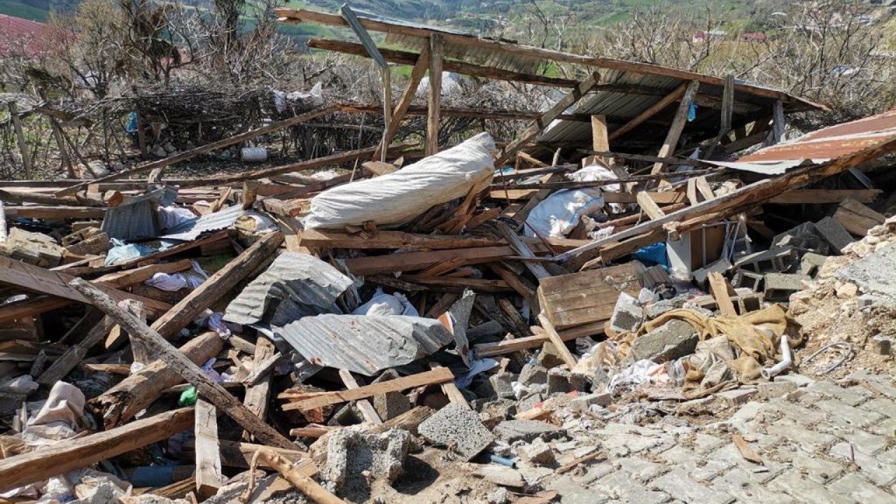 Kahramanmaraş’ta depremde kayaların zarar verdiği mahalle için harekete geçildi!