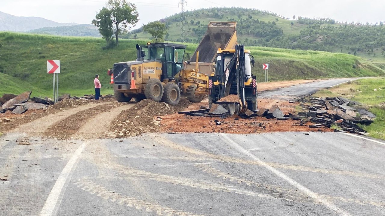 Kahramanmaraş’ta yol bakım çalışmaları devam ediyor!