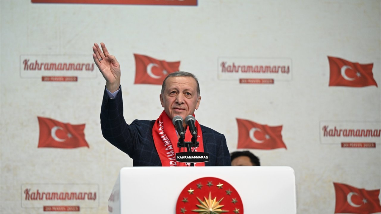 Cumhurbaşkanı Erdoğan’dan Kahramanmaraşlılara seçim teşekkürü!