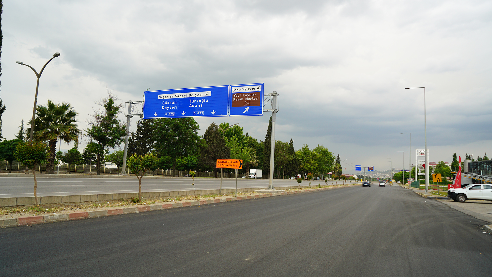 Kahramanmaraş’ta Servis Yolu Yenilendi!