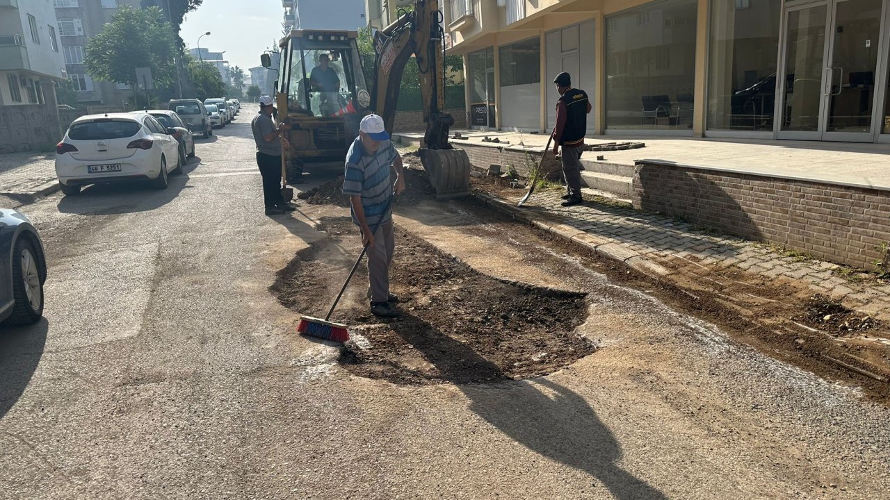 Dulkadiroğlu’ndan Egemenlik Mahallesinde Asfalt Çalışması