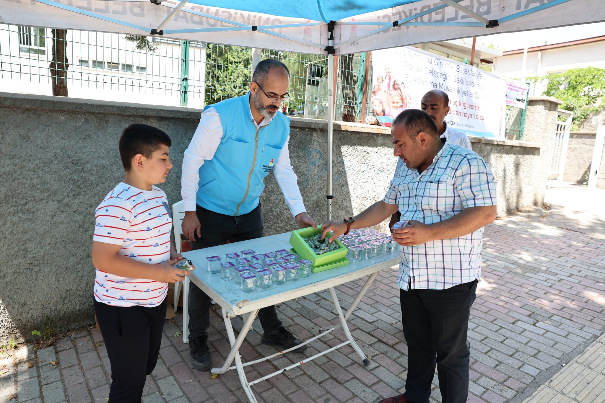 Kahramanmaraş’ta belediye öğrencilerin sınav heyecanına ortak oldu