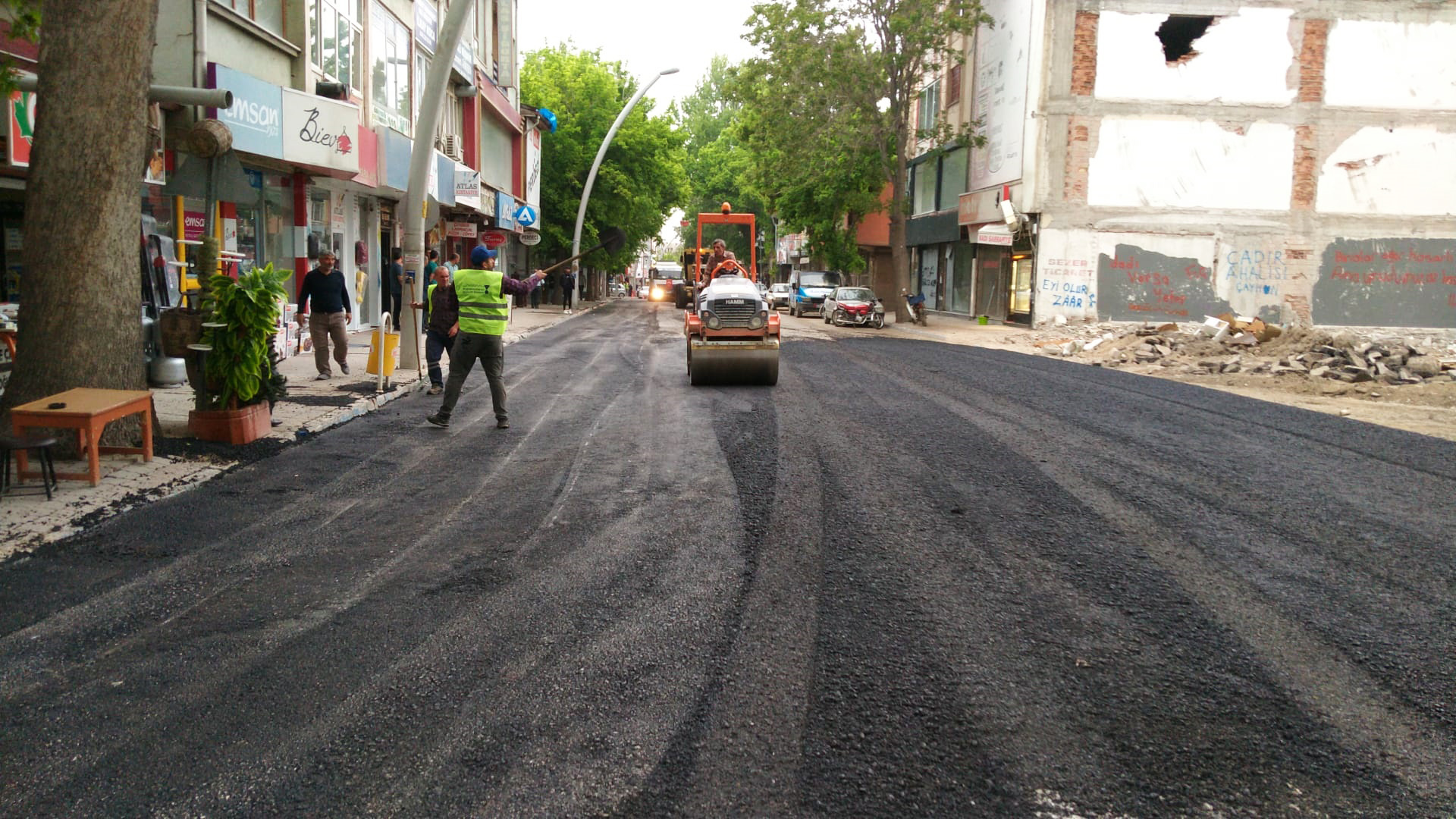 Kahramanmaraş yollarında Bakım Onarım sürüyor!