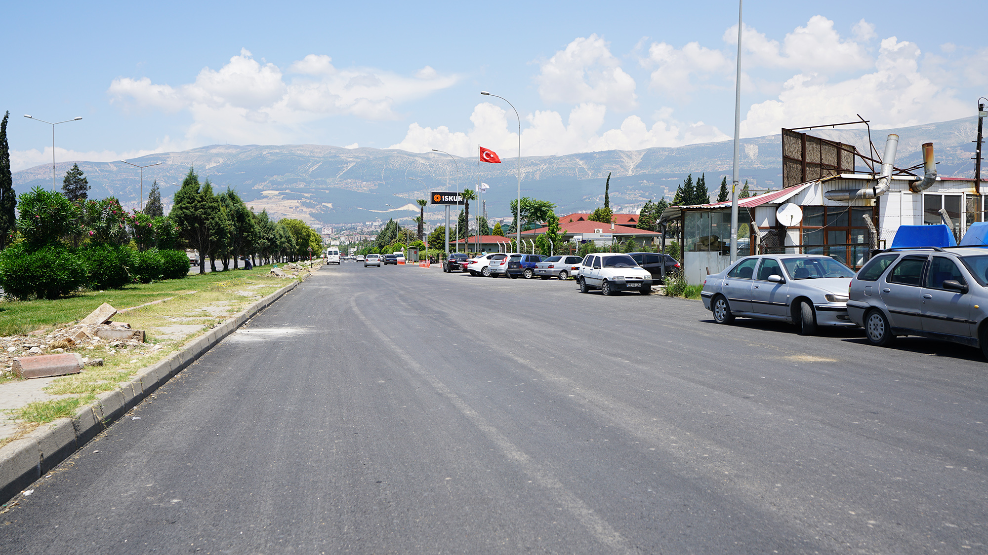 Kahramanmaraş’taki servis yolu 6 Milyona Yenilendi