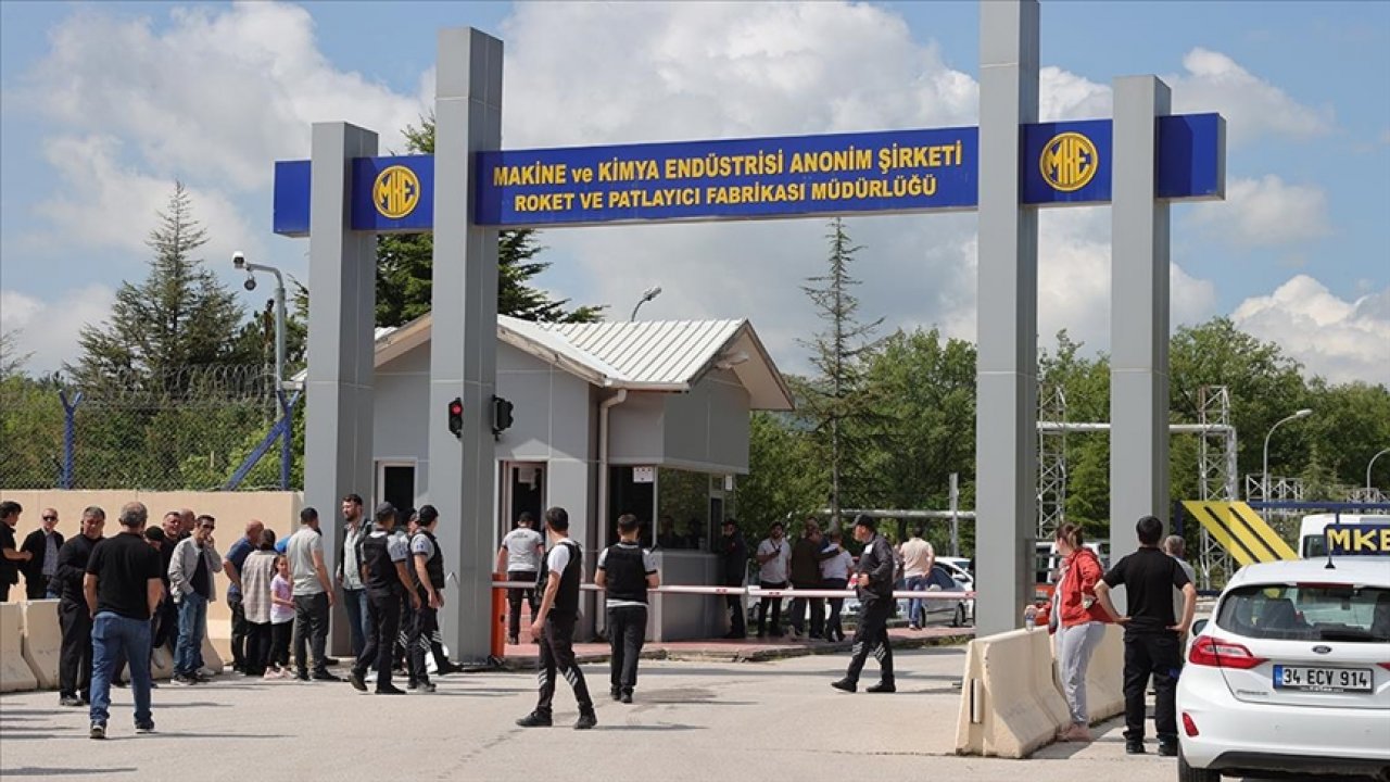 Roket Fabrikası'ndaki patlamada 5 işçi şehit oldu!