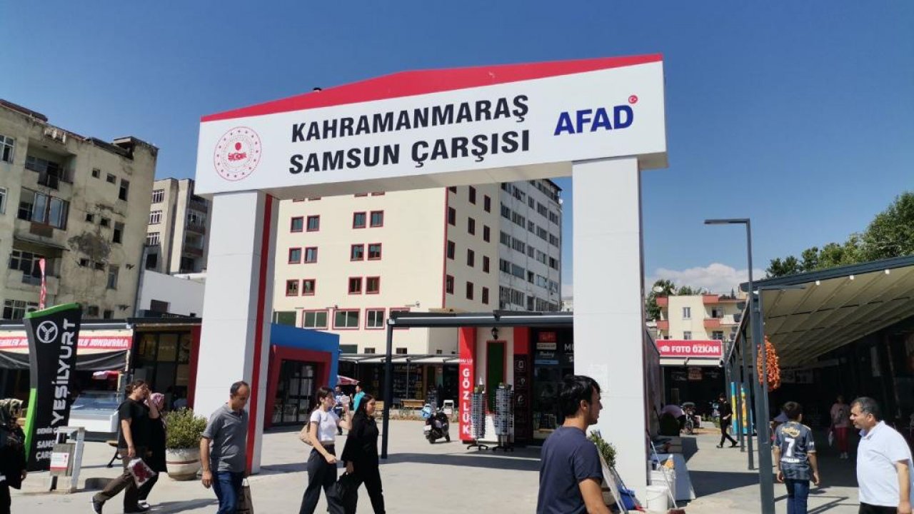 Kahramanmaraş’ta geçici çarşı esnafları çevre düzenlemesi istiyor