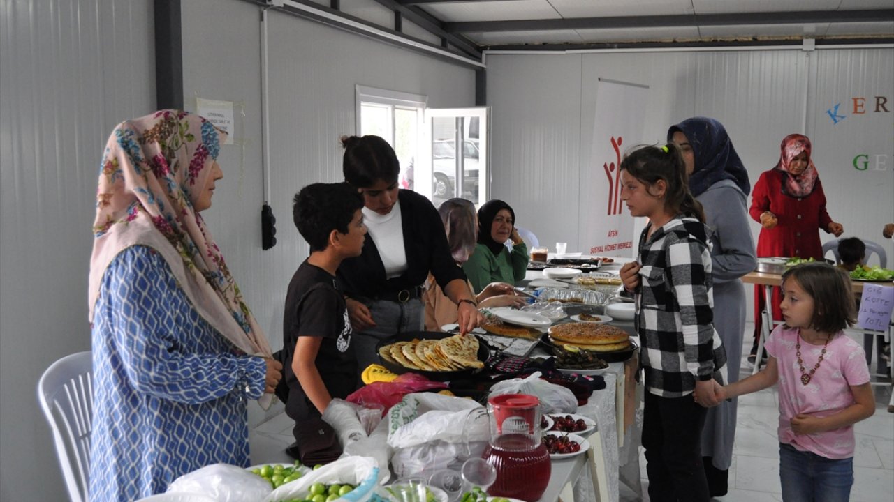 Kahramanmaraş’ta kadınlar, kermesle aile bütçesine katkı sağlıyor!