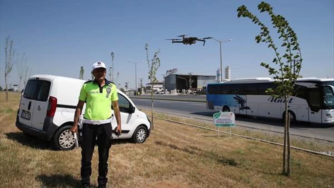 Kahramanmaraş'ta dron’lu denetim! 22 kişi faka bastı!