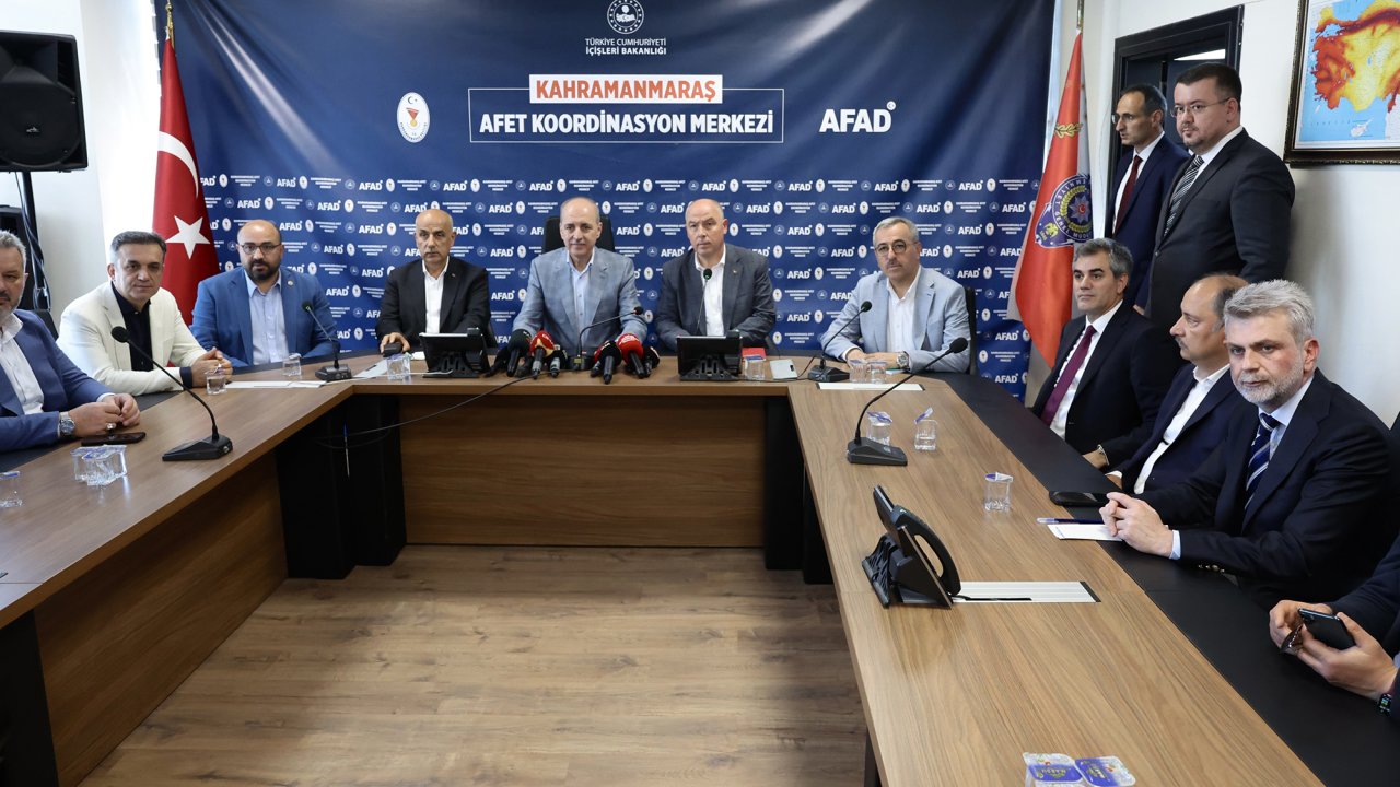 TBMM Başkanı Kurtulmuş Kahramanmaraş’ta konuştu! “Şehirlerin Yeniden İnşası Noktasında Önemli Aşama Kat Edildi”