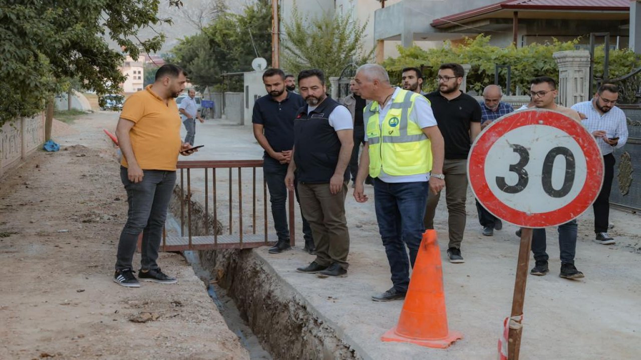 Elbistan’da altyapının ardından asfalt serimi başlıyor!