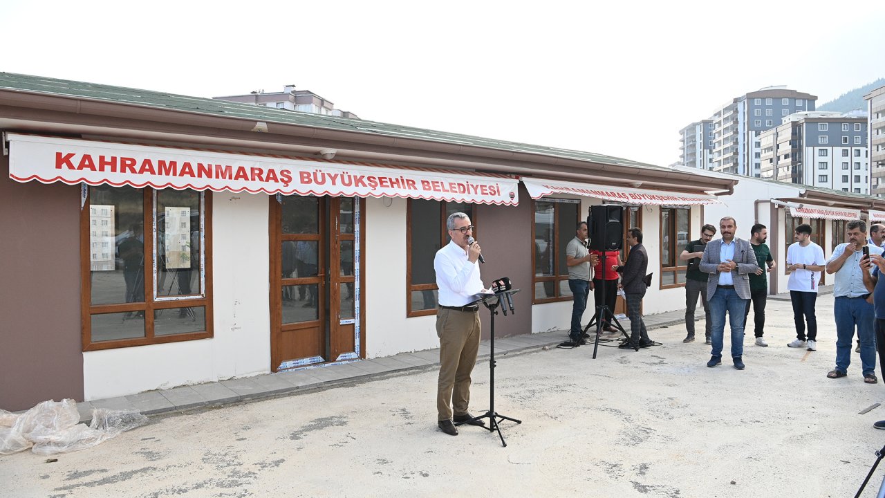 Kahramanmaraş’ta yeni iş yerleri sahiplerini buldu!