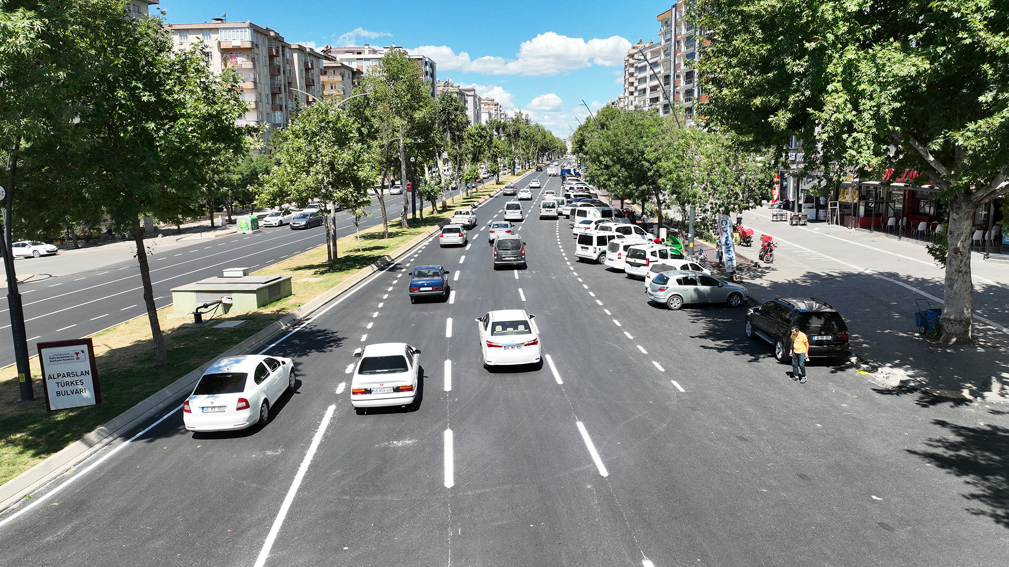 Kahramanmaraş’ta bulvar çalışmasının ikinci etabı tamamlandı!