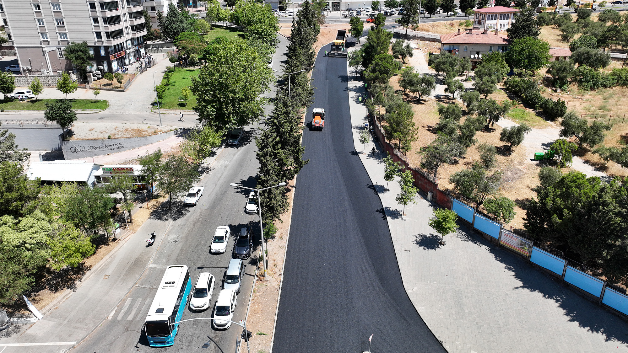 Kahramanmaraş’ta caddeler bir bir yenileniyor!