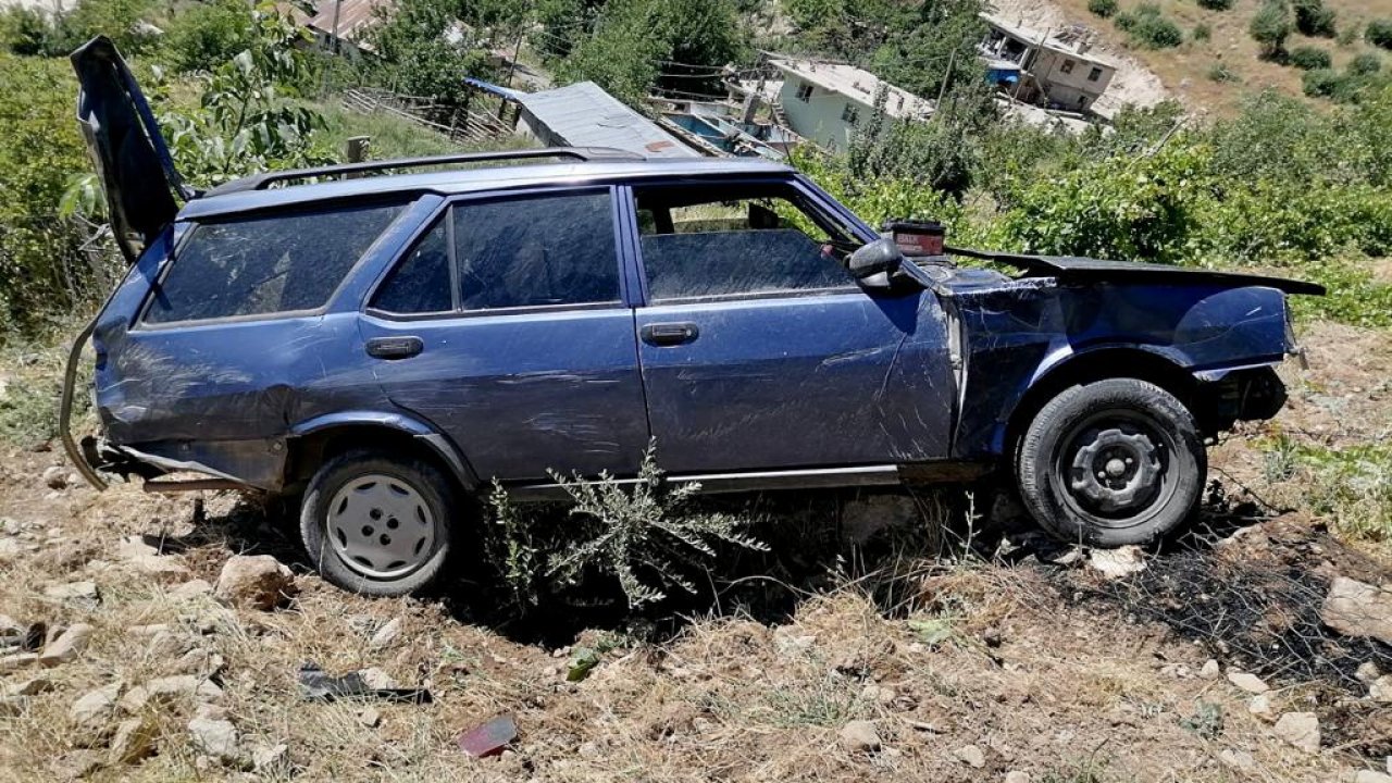 Kahramanmaraş’ta önce kaza sonra yangın! Bir kişi hayatını kaybetti!