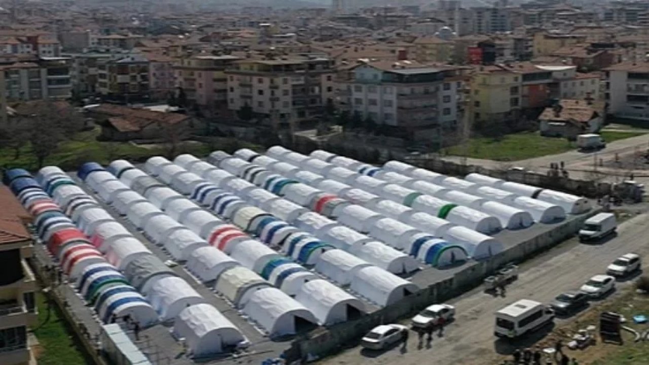 Malatya'da çadır kentlerin tamamı kaldırıldı!