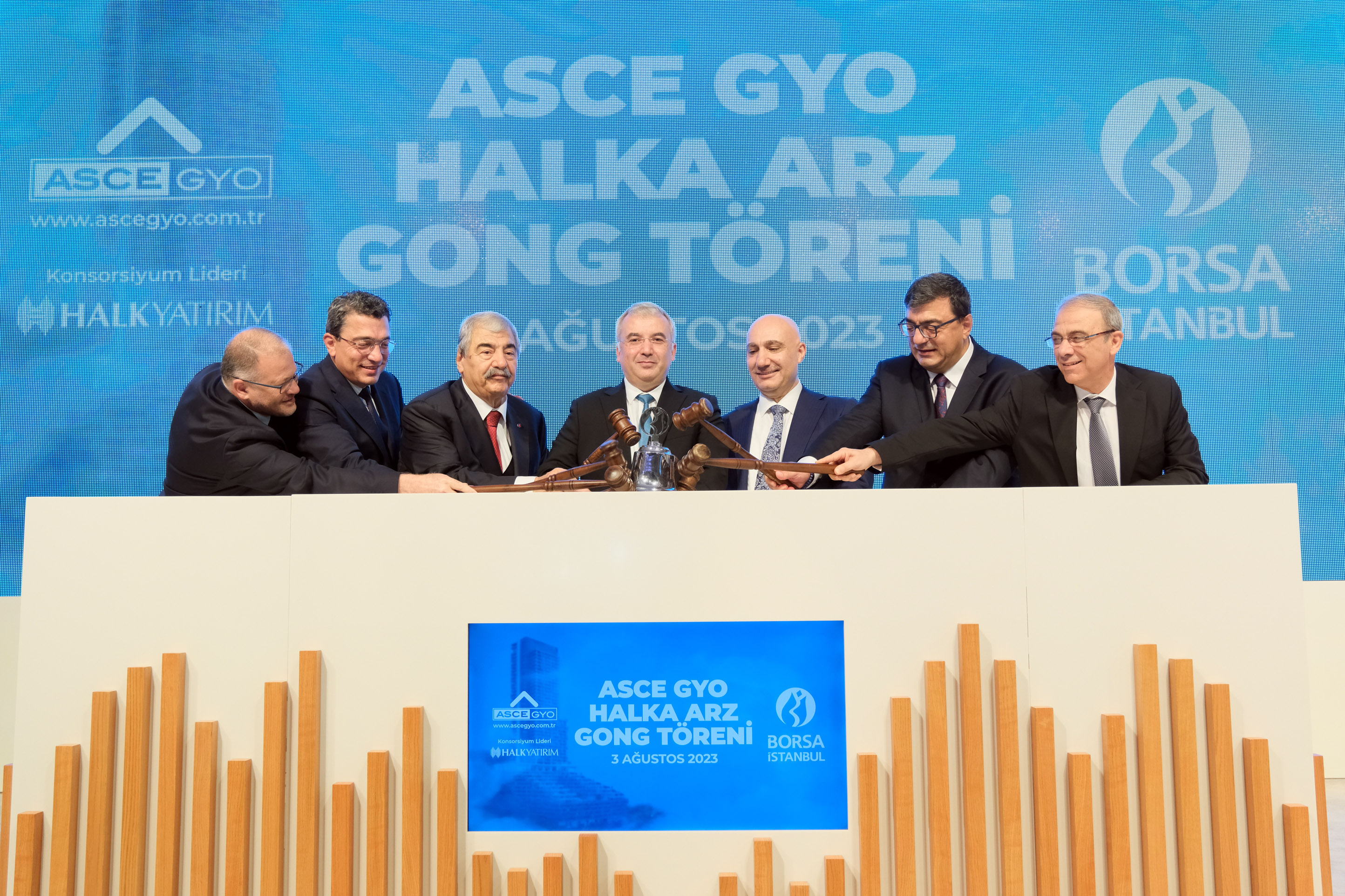 Borsa İstanbul’da Gong ASCE GYO için çaldı