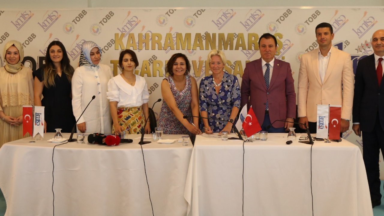 Kahramanmaraş’ta kadınlar için 550 bin Dolarlık hibe anlaşması!