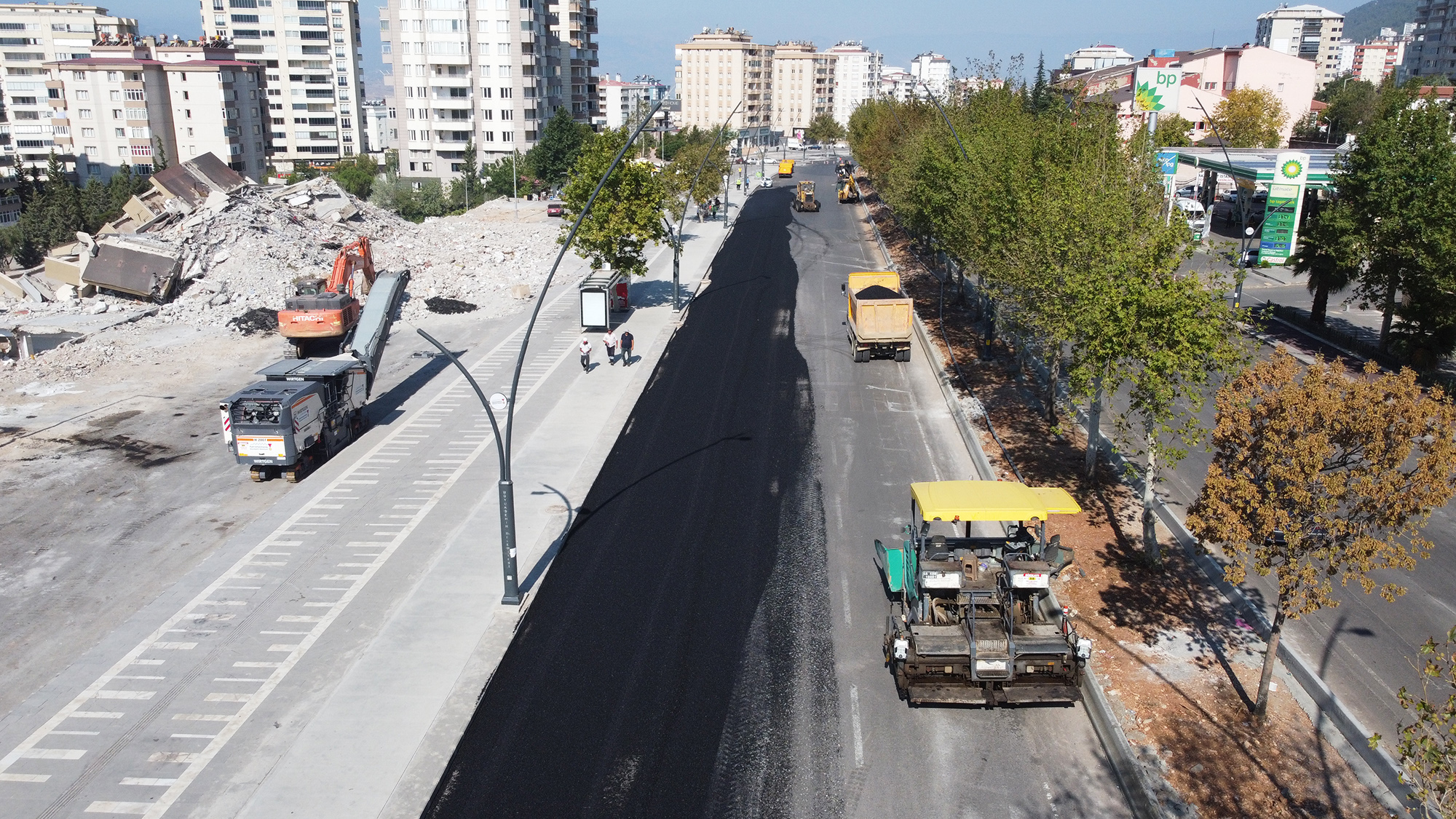 Kahramanmaraş’ta Alparslan Türkeş Bulvarı’nda 3. Etaba Başladı