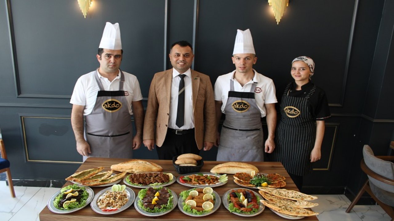 Kahramanmaraş'ta Yöresel Yemeğin Tadı Akdo Saray da!