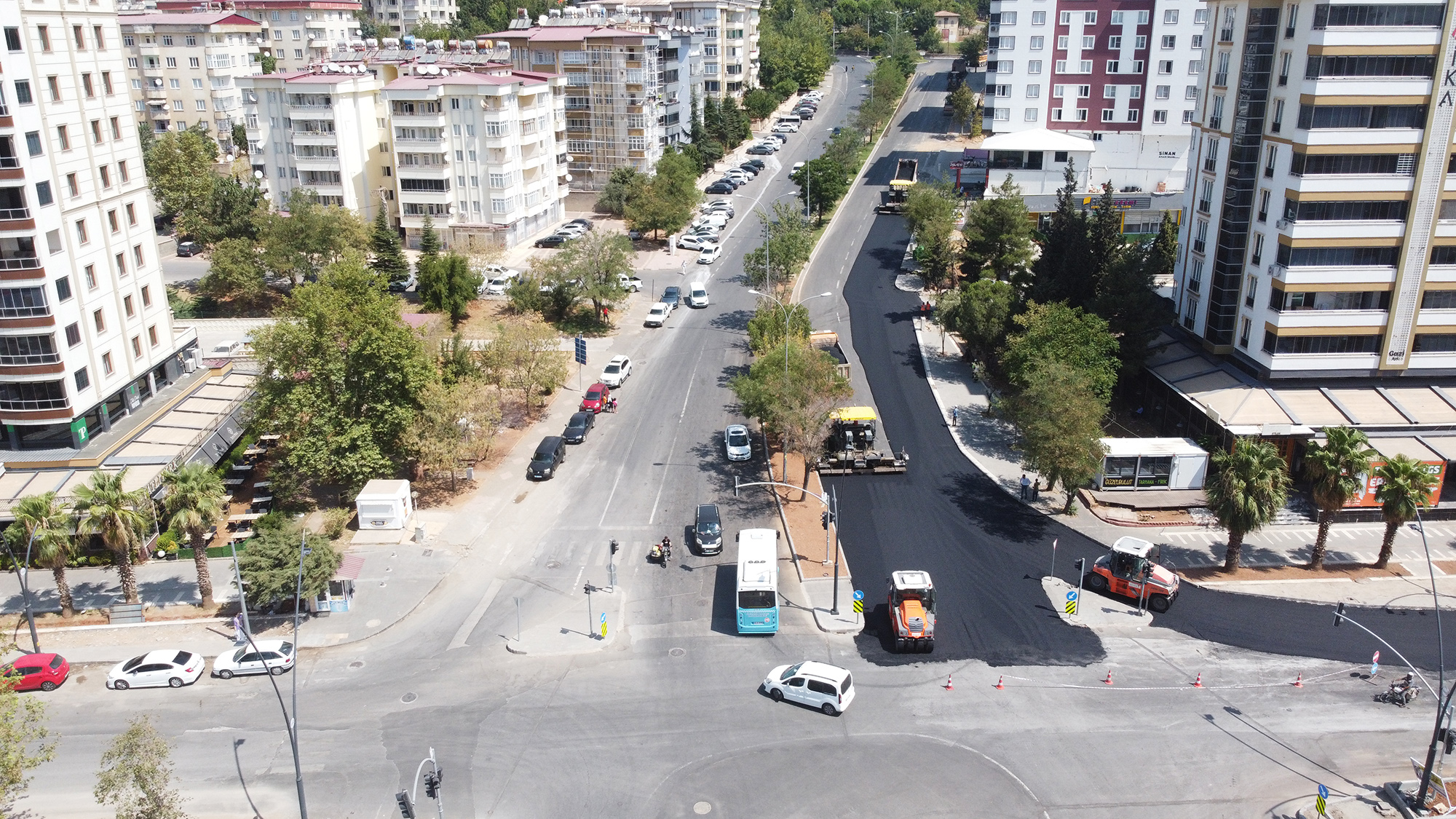 Kahramanmaraş’ta Üstyapı İmalatları Etaplar Halinde Sürüyor