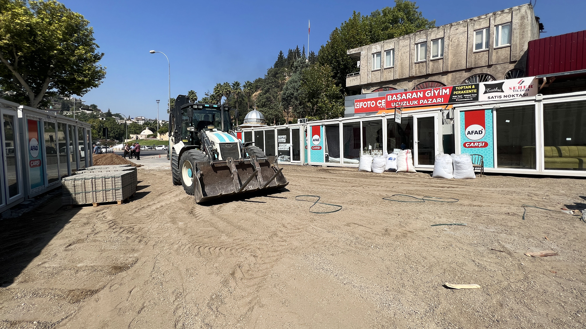 Kahramanmaraş’ta Geçici Çarşıların Standartları İyileşiyor!