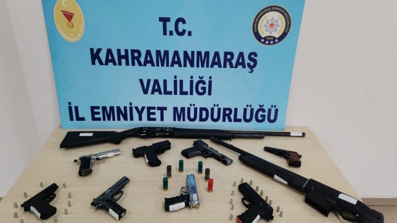 Kahramanmaraş polisi suçlulara geçit vermiyor!