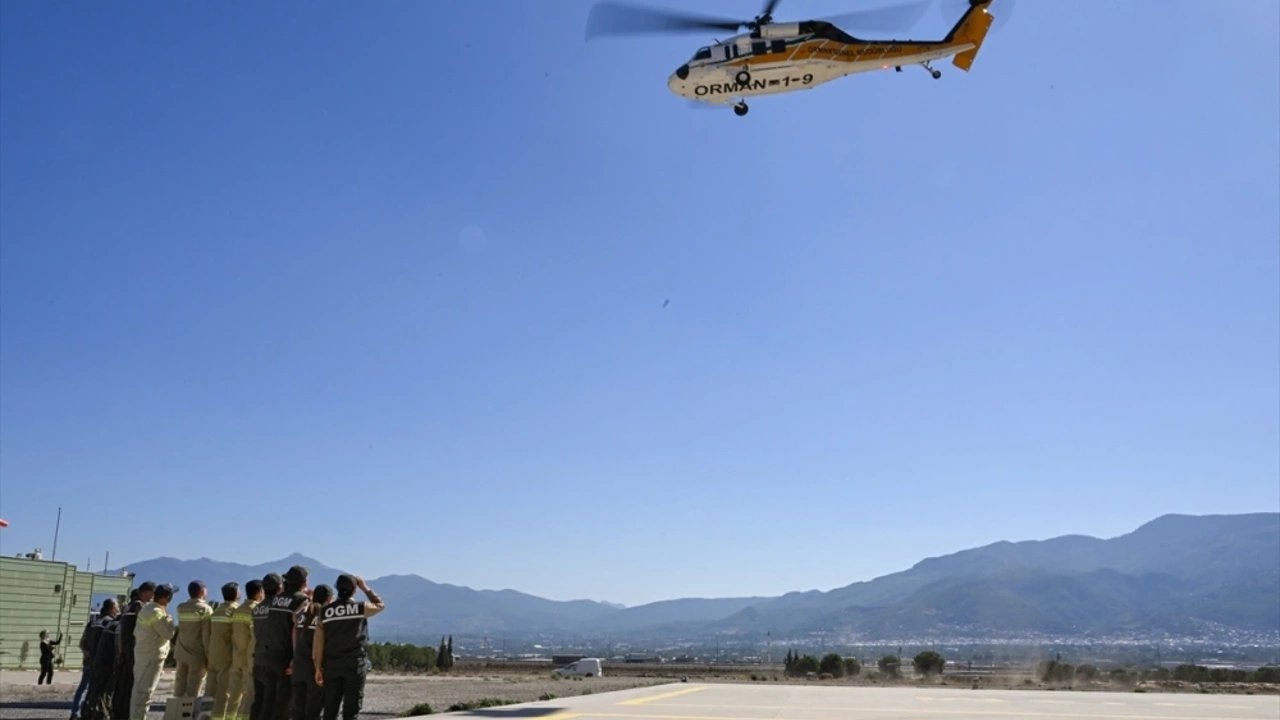 İzmir yangınında Kahramanmaraşlı pilot hayatını kaybetti!