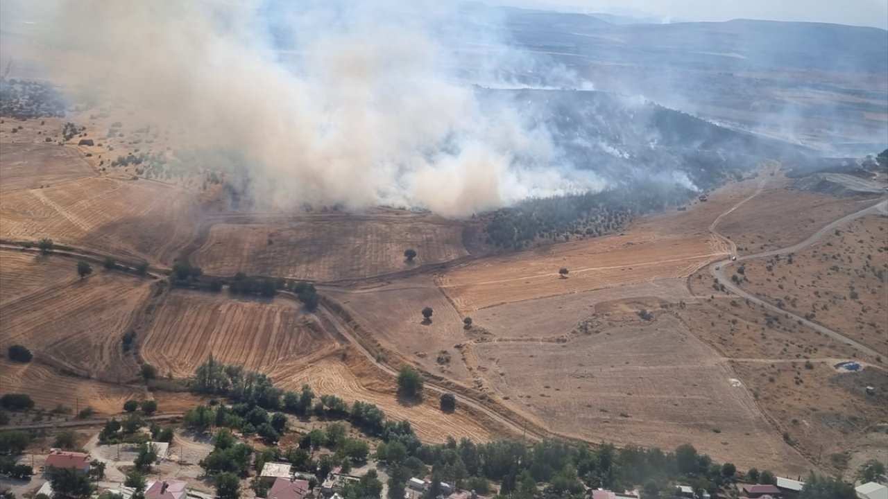 Kahramanmaraş'ta orman yangını!