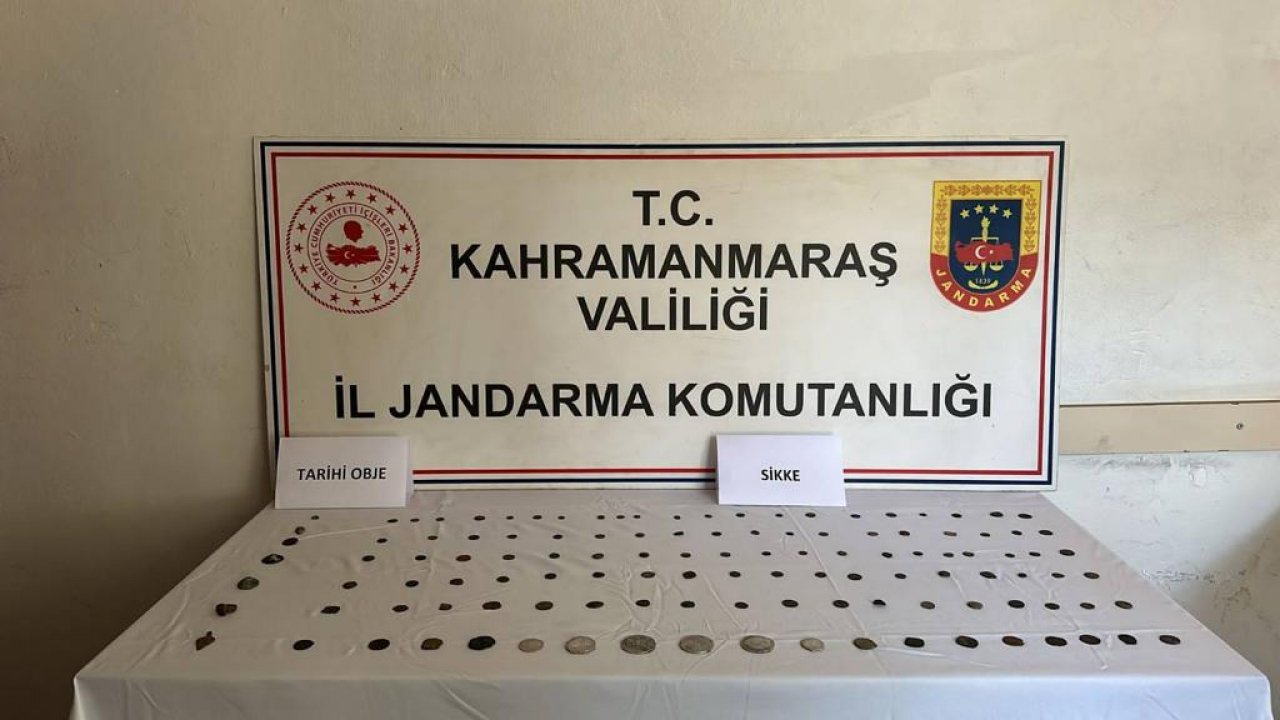 Kahramanmaraş’ta tarihi eser operasyonu!