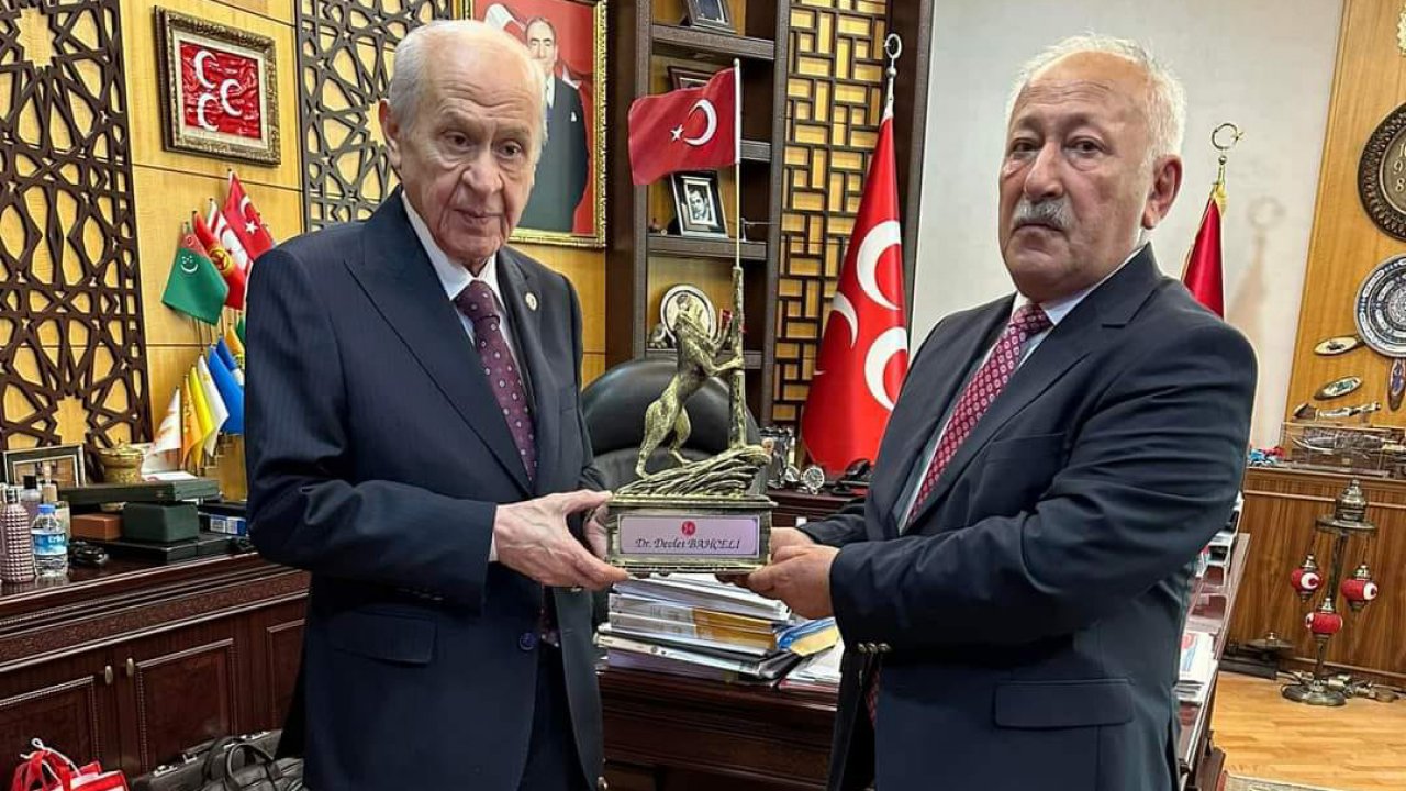 Çağlayancerit Belediye Başkanı Sarıaltun anlattı Devlet Bahçeli dinledi!