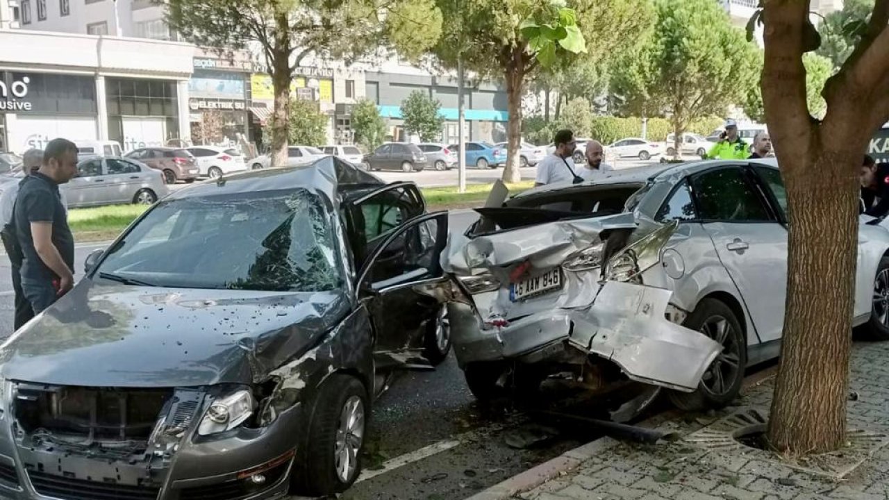 Kahramanmaraş’ta park halindeki araçları pert etti!