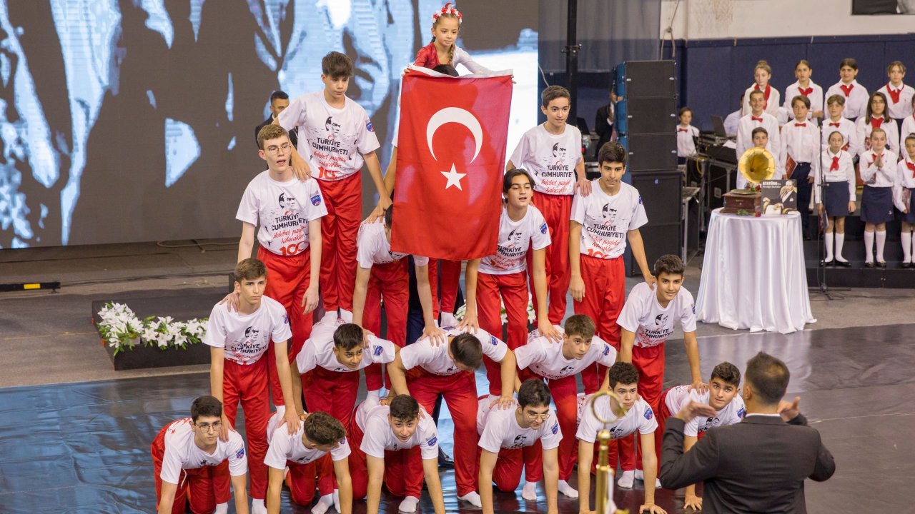 Sanko Okulları’nda Cumhuriyetin 100. Yılı coşkuyla kutlandı