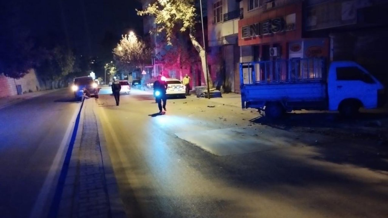 Kahramanmaraş’ta alkolü fazla kaçırınca yoldan çıktı!