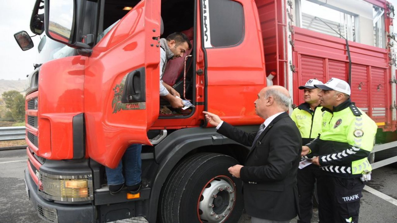 Kahramanmaraş’ta ağır tonaj denetimi!