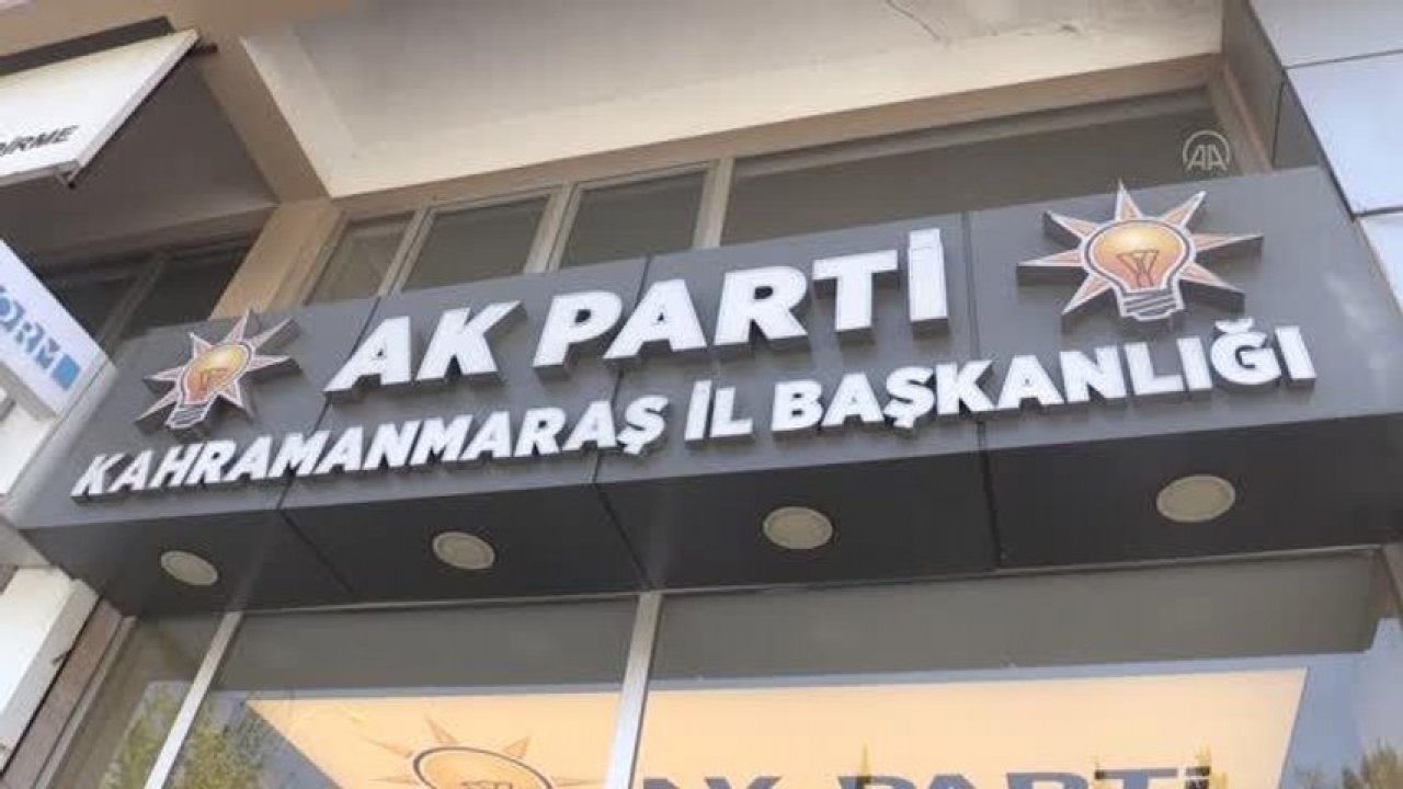 Kahramanmaraş’ta Ak Parti yönetimi yenilendi!