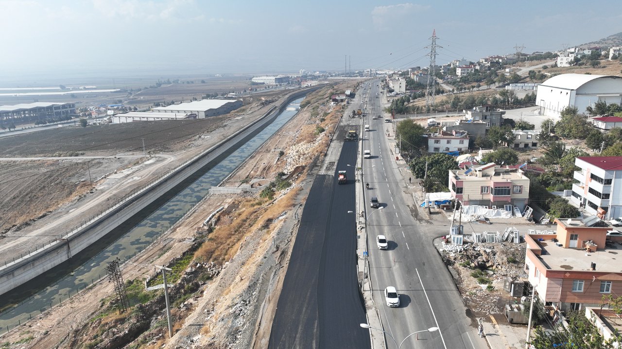 Kahramanmaraş’ın trafik yükünü hafifleten bağlantı yolu yenileniyor!