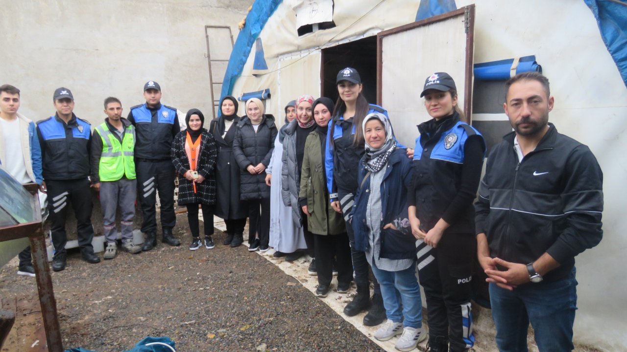 Kahramanmaraş polisi gençleri meslek sahibi yapıyor!