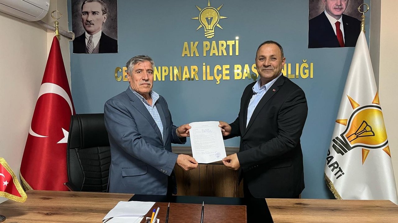 Ak Partiden Ceylanpınar'a Başkan aday adayı H.Veysi Talayhan