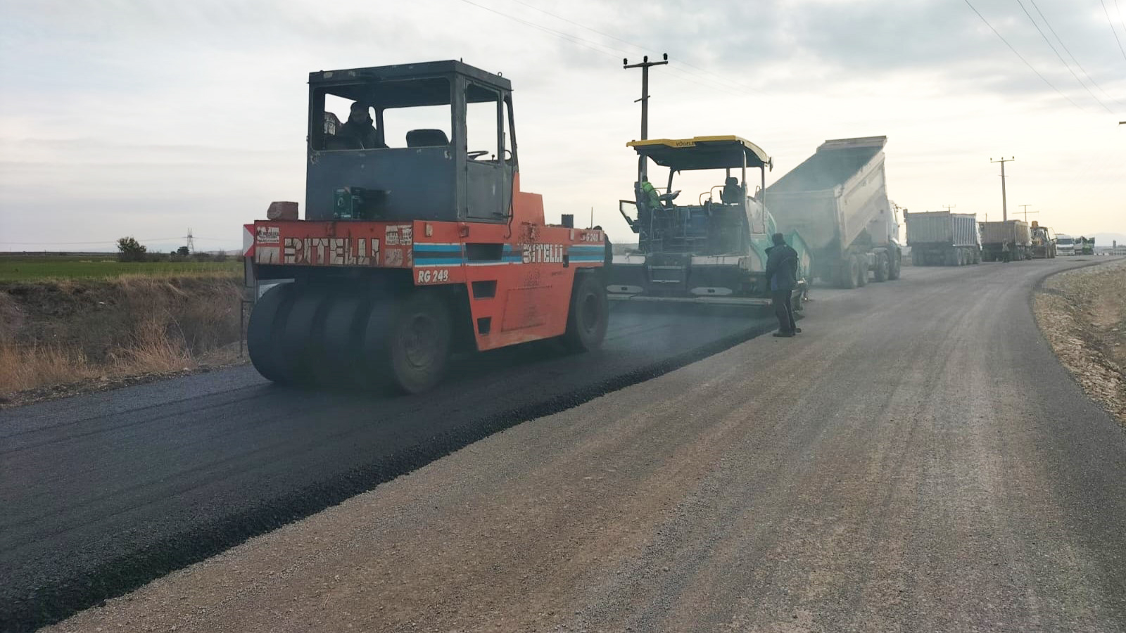 Kahramanmaraş’ta Çiğli’nin Ana Yolu Yenileniyor!