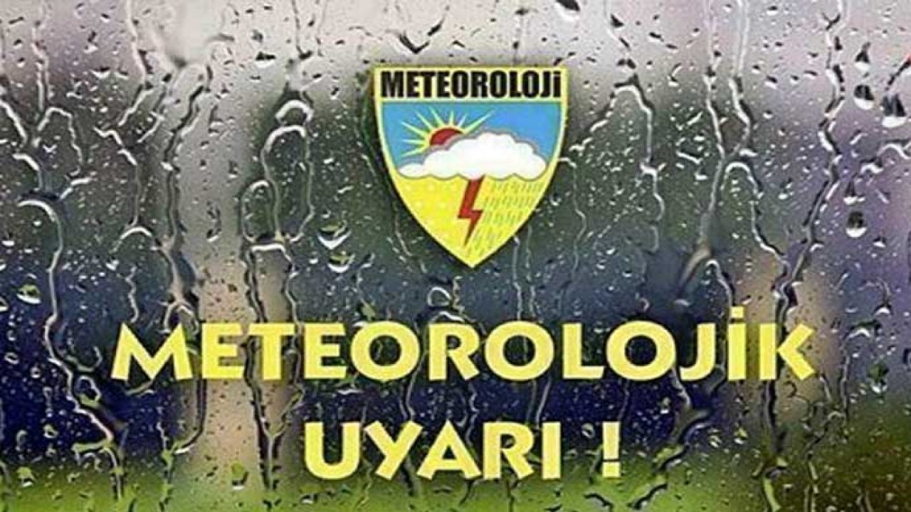 Meteoroloji uyardı! İşte hava durumu..