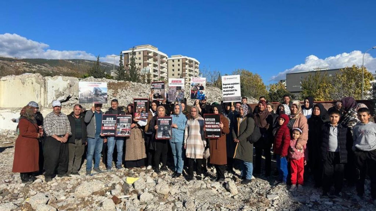 Kahramanmaraş’ta enkazda adalet arayışı!