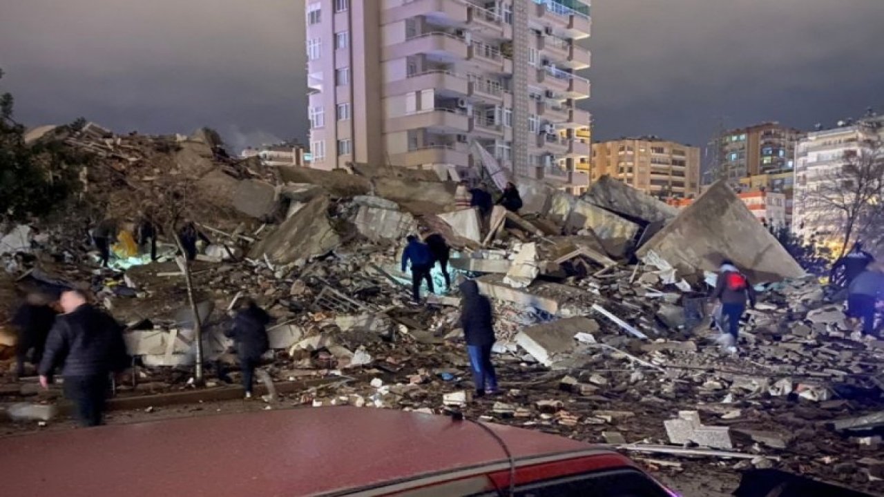 Kahramanmaraş’ta 16 kişinin can verdiği binada çimentodan çalmışlar!