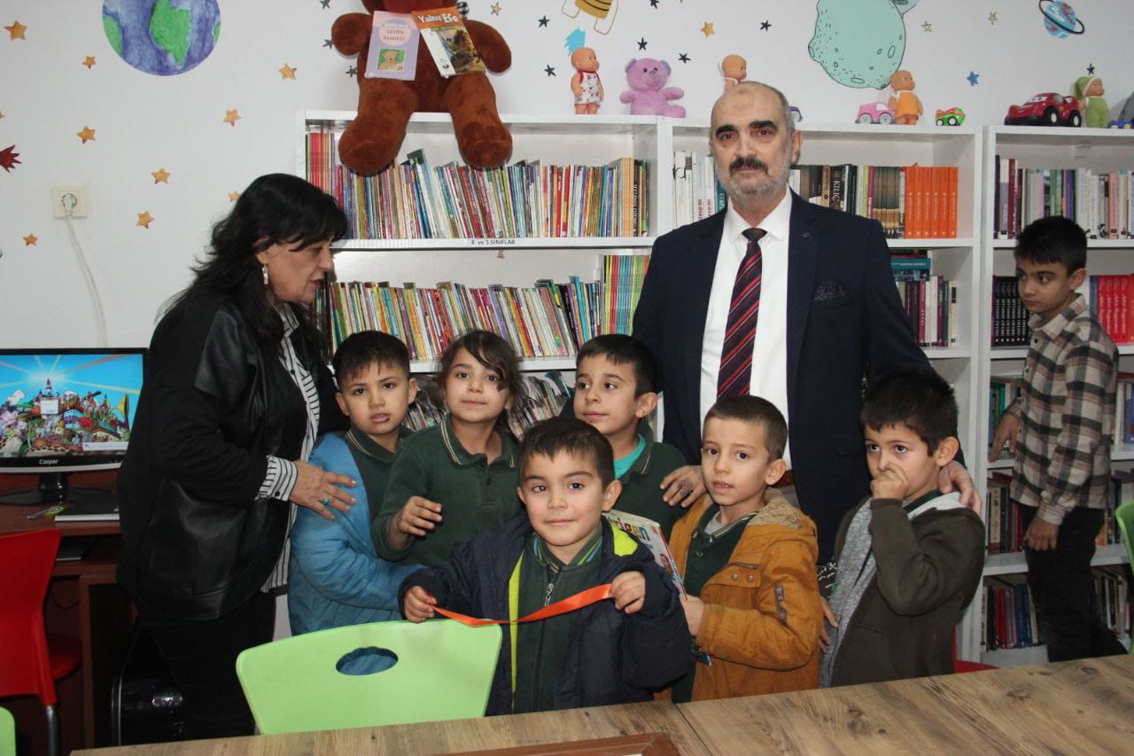 Kahramanmaraş’ta deprem şehidi bebek ve annesi için kütüphane kuruldu!