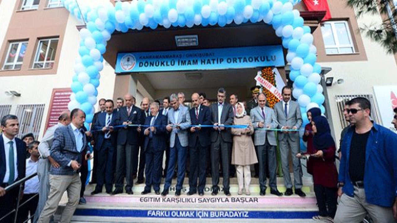 Dönüklü İmam Hatip Ortaokulu eğitime açıldı